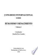 Congreso Internacional Sobre Humanismo y Renacimiento