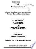 Congreso Nacional de Federalismo