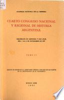 Congreso Nacional y Regional de Historia Argentina