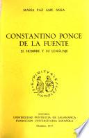 Constantino Ponce de la Fuente