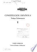 Constitución española: -Vol. 2.-Vol. 3.-Vol. 4