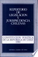 Constitución política de la República de Chile, 1980