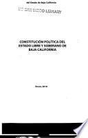 Constitución política del Estado Libre y Soberano de Baja California