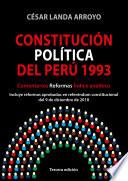 Constitución Política del Perú 1993 (3ra. edición)