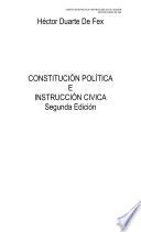 Constitucion Politica E Instruccion Civica Ii Edicion