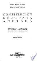 Constitución uruguayana anotada