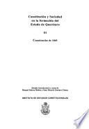 Constitución y sociedad en la formación del Estado de Querétaro: Constitución de 1869