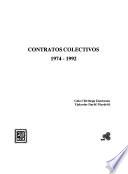 Contratos colectivos 1974-1992
