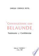 Conversaciones con Belaunde