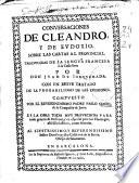 Conversaciones de Cleandro y de Eudoxio sobre las Cartas al provincial