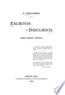 Crítica, literaria é histórica. [Nicolás Avellaneda, noticia biográfica, por J. M. Garro