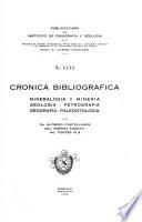 Crónica bibliografica