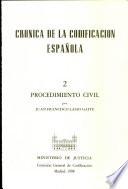 Crónica de la codificación española