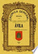 Crónica de la provincia de Ávila