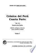 Crónica del Perú: pt., v. 1. Guerra de Las Salinas