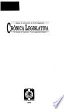 Crónica legislativa
