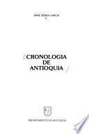 Cronología de Antioquia