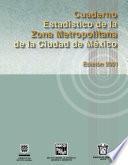 Cuaderno estadístico de la zona metropolitana de la Ciudad de México 2001