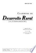 Cuadernos de desarrollo rural