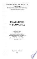 Cuadernos de economía
