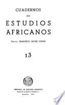 Cuadernos de estudios africanos y orientales