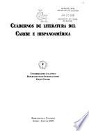 Cuadernos de literatura del Caribe e Hispanoamérica
