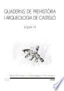 Cuadernos de prehistoria y arqueología castellonenses