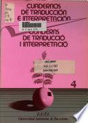 Cuadernos de traducción e interpretación