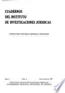 Cuadernos del Instituto de Investigaciones Jurídicas