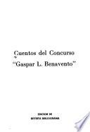 Cuentos del concurso Gaspar L. Benavento.