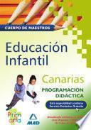 Cuerpo Maestros Educación Infantil de Canarias. Programación Didáctica. E-book