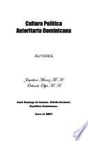 Cultura política autoritaria dominicana