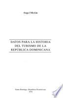 Datos para la historia del turismo de la República Dominicana