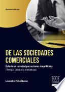 De las sociedades comerciales - 9na edición