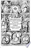 Definiciones de la Orden y Cavalleria de Calatrava, conforme al Capitulo general, celebrado en Madrid, ano de 1652. (Publicadas por Jeronimo Mascarenas.)