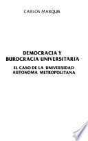Democracia y burocracia universitaria