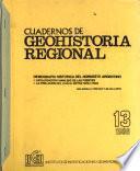 Demografía histórica del nordeste argentino