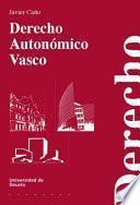 Derecho Autonómico Vasco