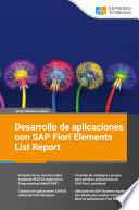Desarrollo de aplicaciones con SAP Fiori Elements List Report