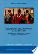 Descripción de la Provincia de Esmeraldas