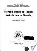 Descripción sumaria del templete semisubterráneo de Tiwanaku