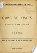 Diario de debates