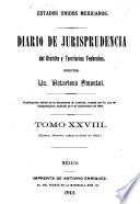 Diario de jurisprudencia del Distrito y territorios federales