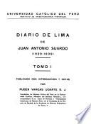 Diario de Lima (1629-1639)