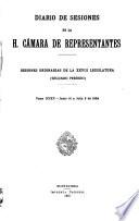 Diario de sesiones de la Cámara de Representantes