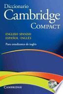 Diccionario Bilingue Cambridge Spanish-English Paperback