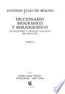 Diccionario biográfico y bibliográfico de escritores y artistas catalanes del siglo XIX.