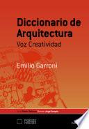 Diccionario de arquitectura: voz creatividad
