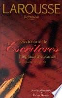 Diccionario de escritores hispanoamericanos