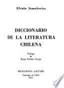 Diccionario de la literatura chilena